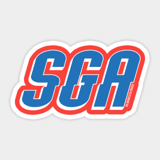 SGA Sunset Sticker